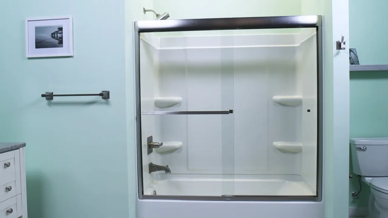 How to Easily Install a Stylish Shower Door on Your Tub